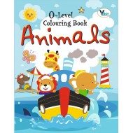 كراسة تلوين للاطفال الحيوانات متعة التلوين الذكي ورق فاخر 16 0-Level coloring VI-037-1